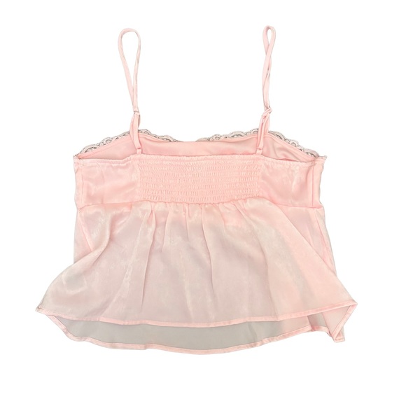 No Boundaries Light Pink Satin Chemise - Picture 3 of 3